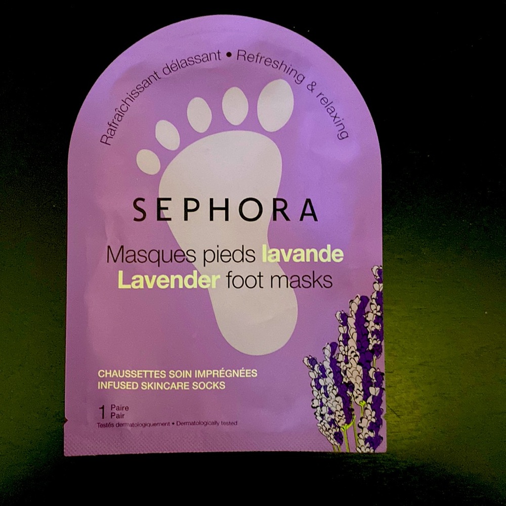 Masques Pieds Lavande (Lavender Foot Masks)